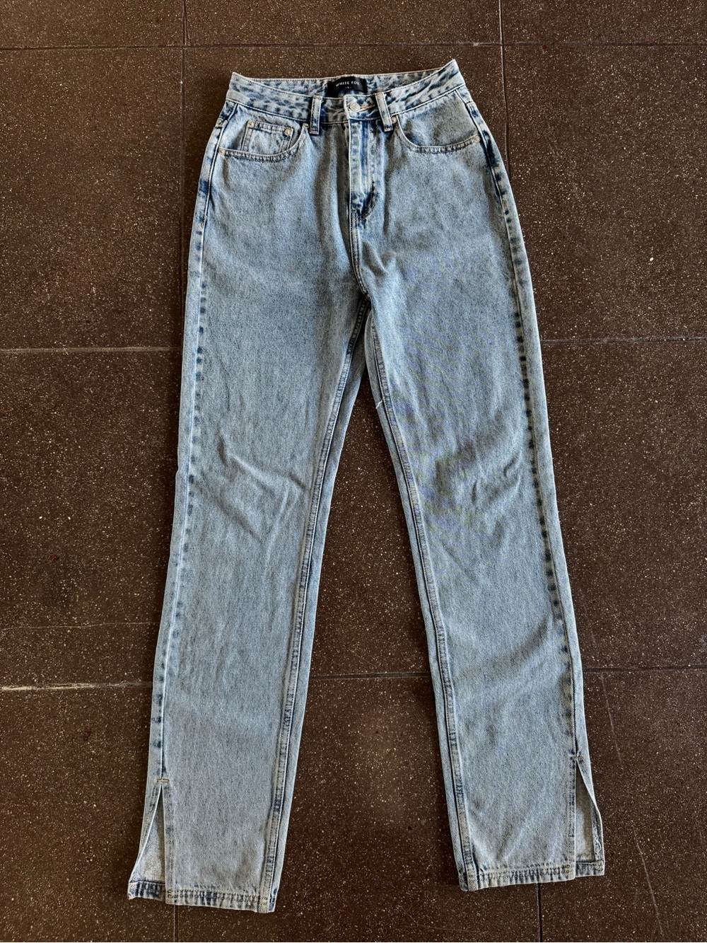 White fox boutique denim jeans